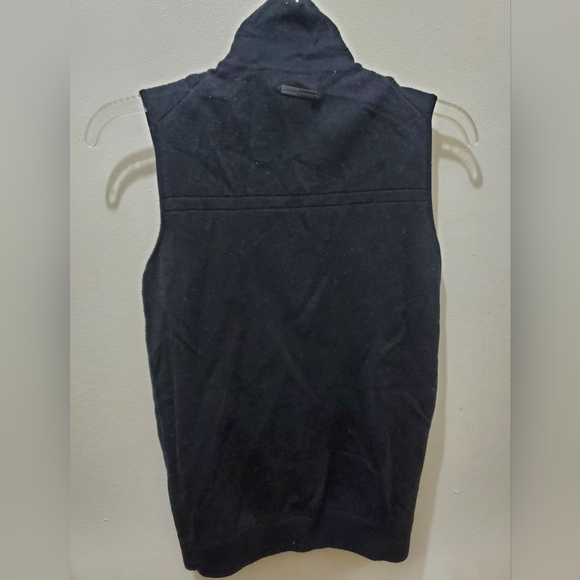 ARMINI EXCHANGE - BLACK DOIBLE ZIPPPER VEST - Picture 8 of 9